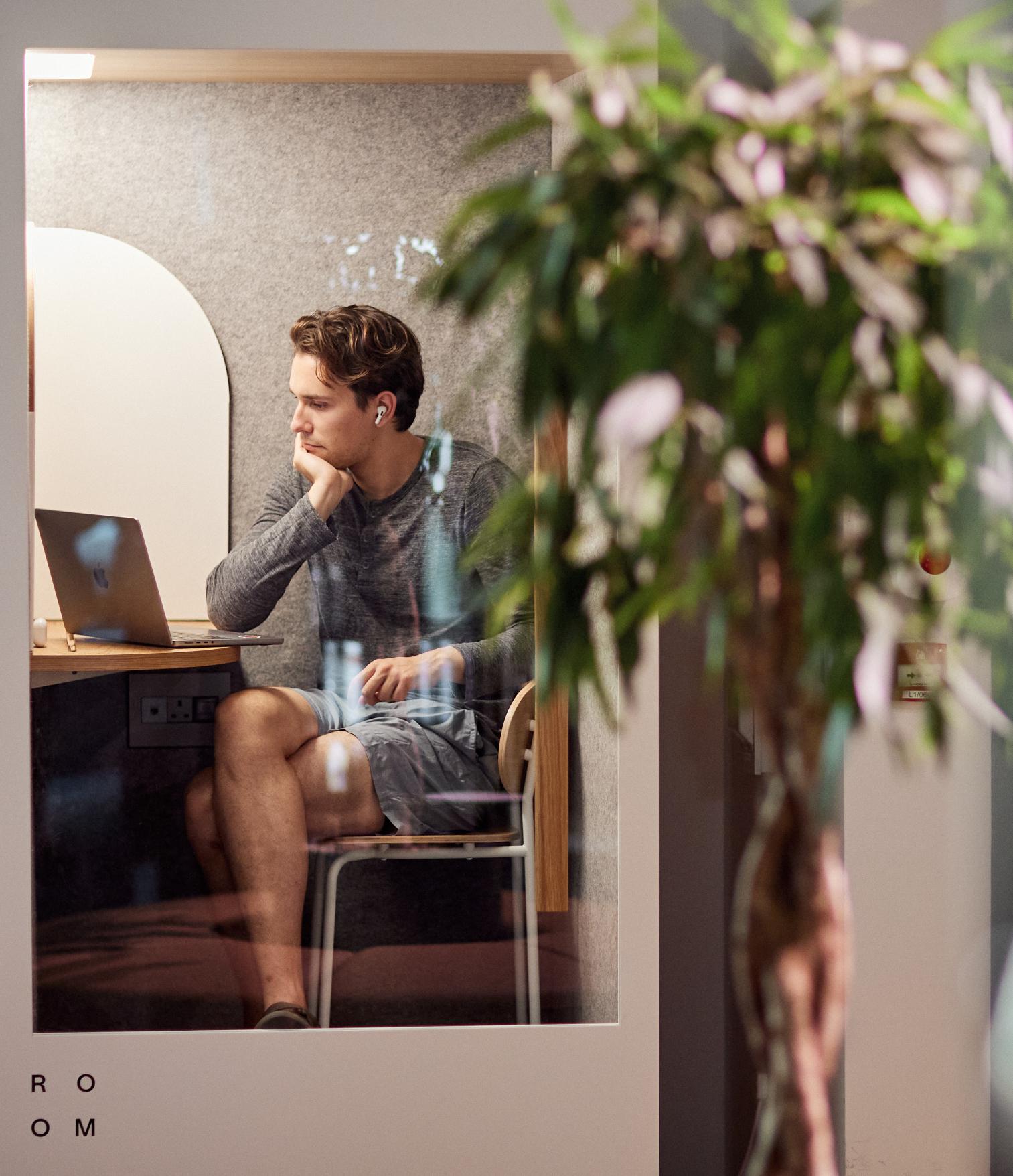 Booth in Trajan House